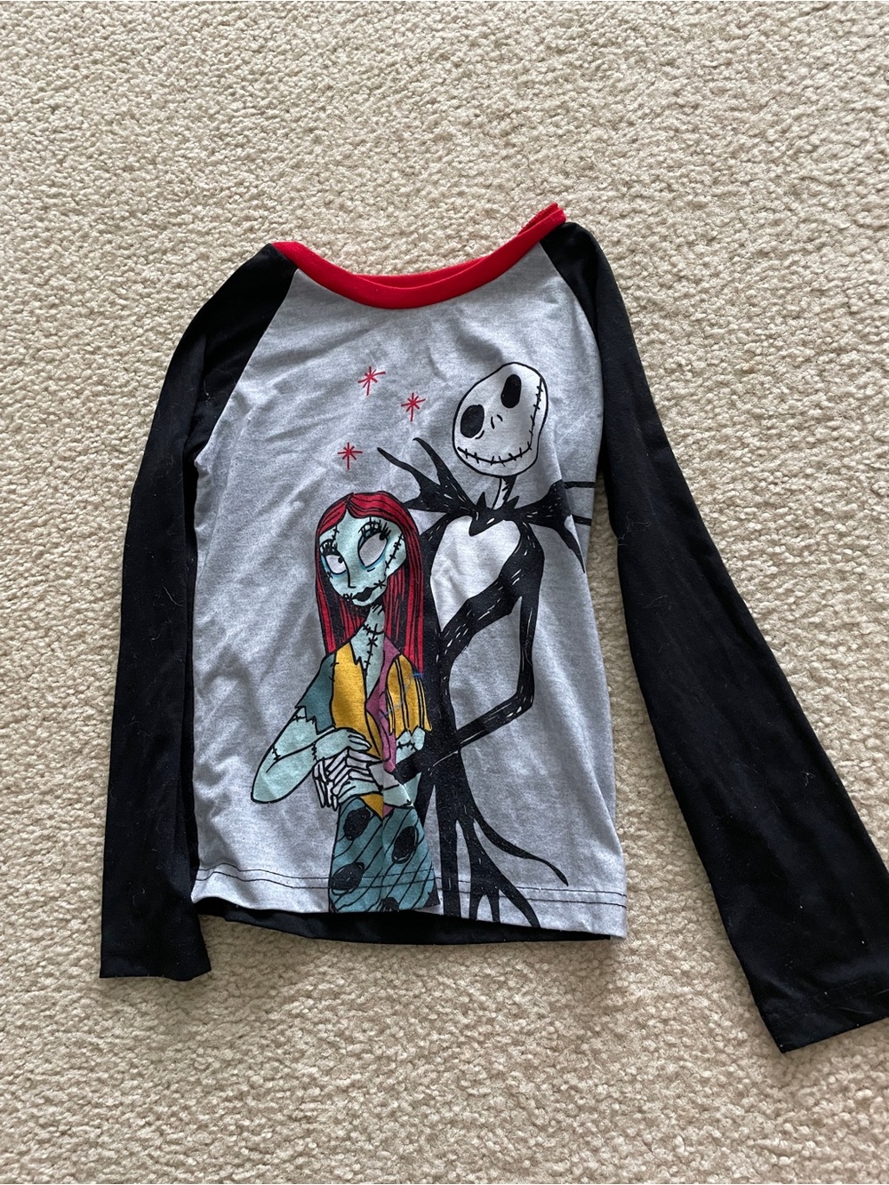 Nightmare before Christmas pajamas kid size 10
